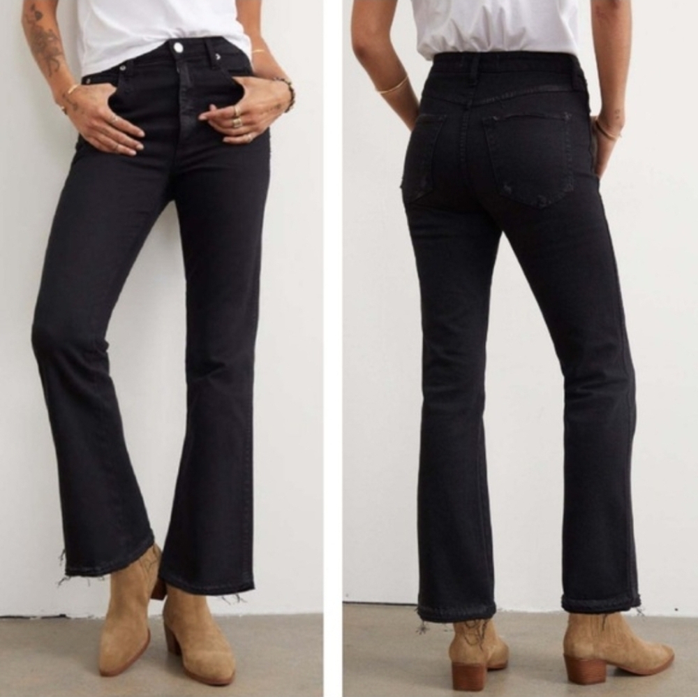 Amo Denim Bella Jean Black Oak High-waisted  Size 29